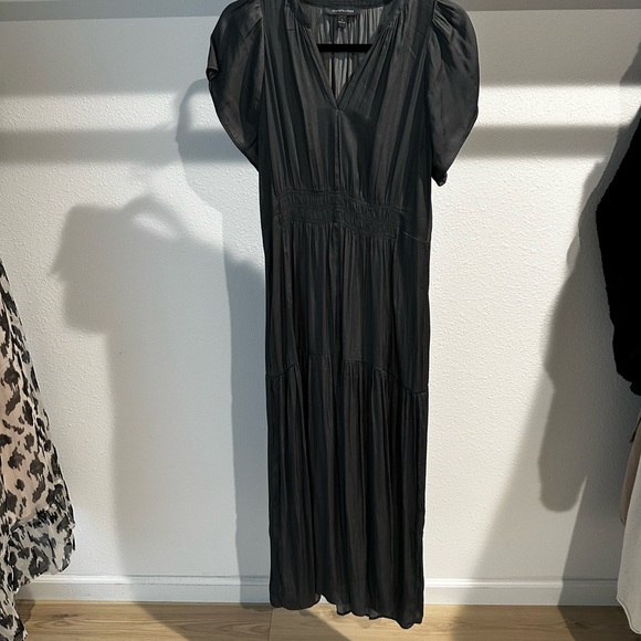 Chic Grey Maxi Dress - Picture 2 of 4